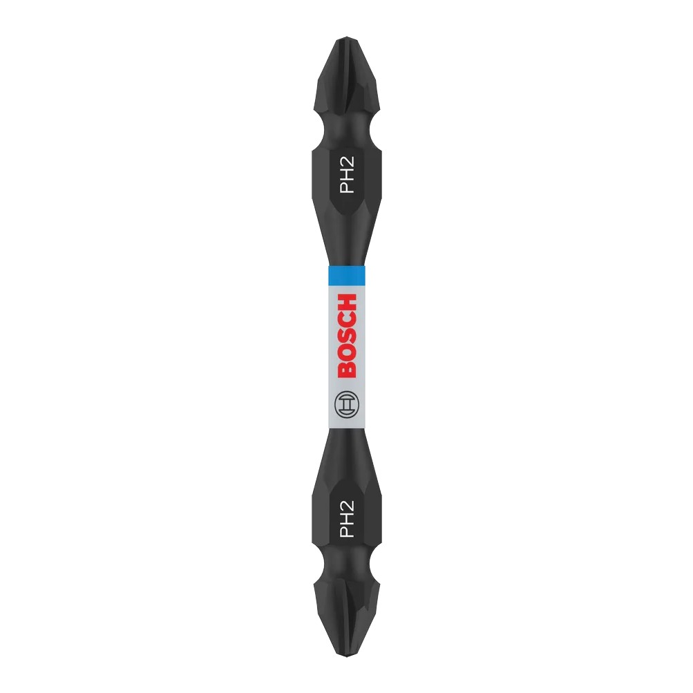 Pontas com duas extremidades PRO Impact com índice Pick and Click, PH2, 65 mm, (1 unid) BOSCH