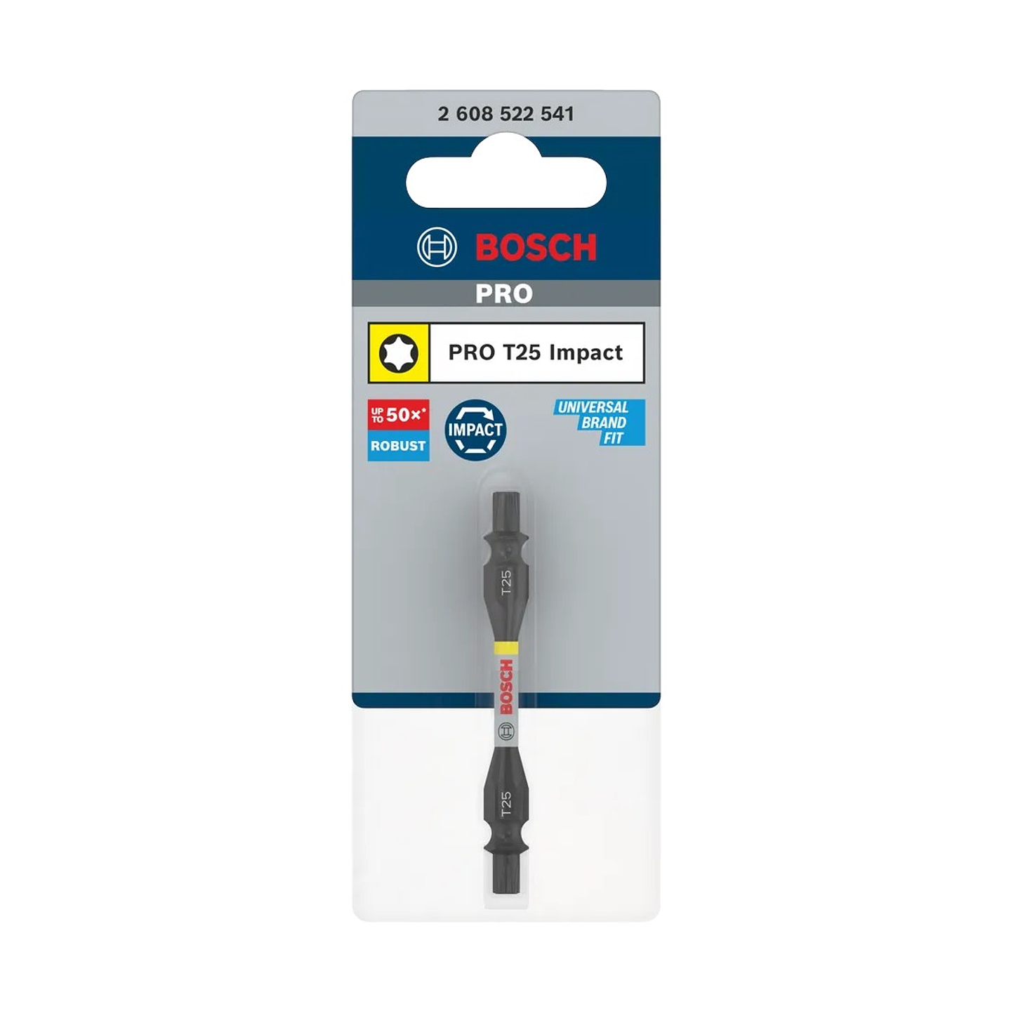 Pontas com duas extremidades PRO Impact com índice Pick and Click, T25, 65 mm, (1 unid) BOSCH 3