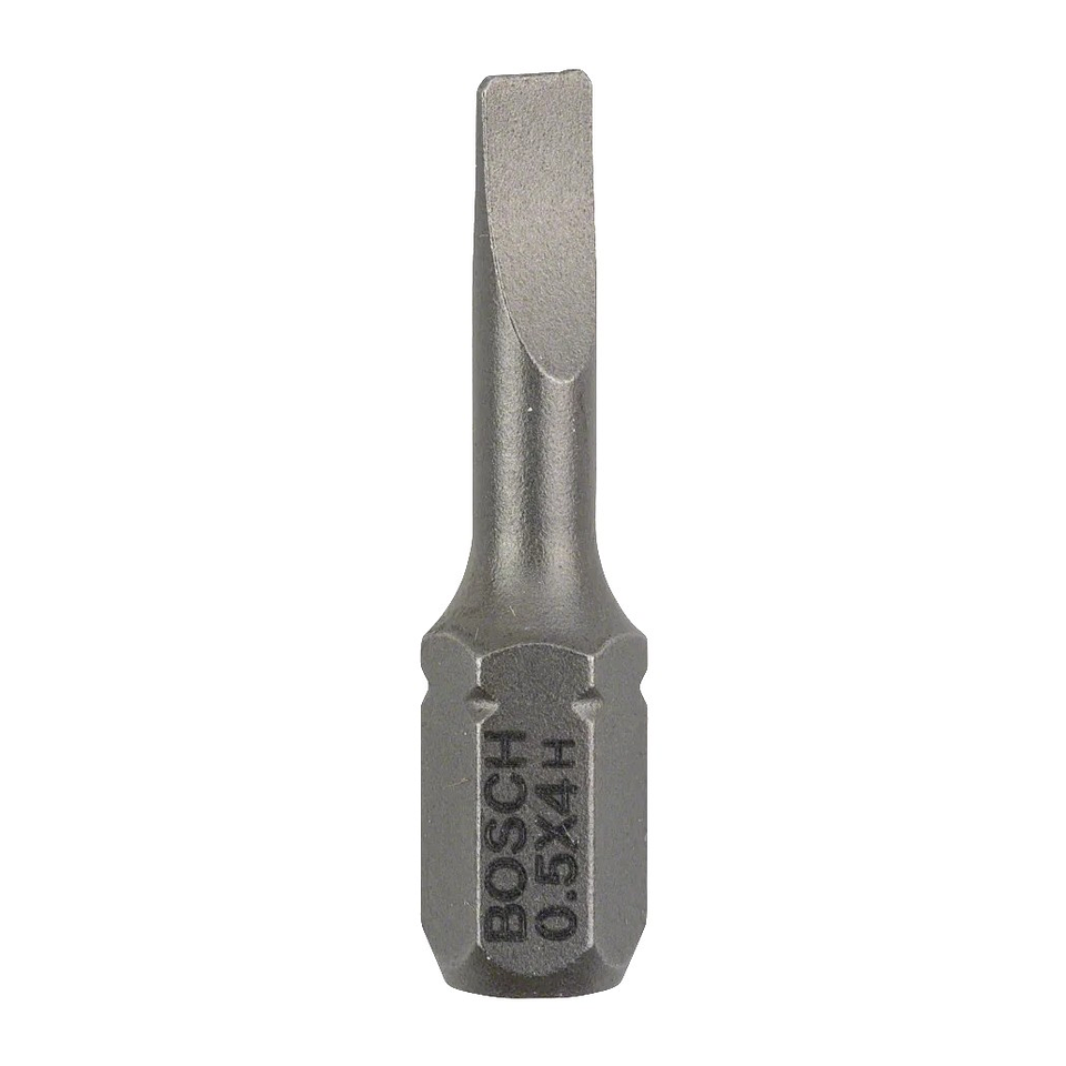 Ponta da aparafusadora Extra Hard S0,5x4,0 (3 unids) BOSCH  1