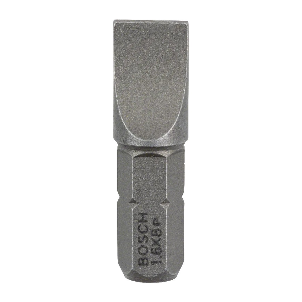 Ponta da aparafusadora Extra Hard S1,6x8,0 (3 unids) BOSCH 1