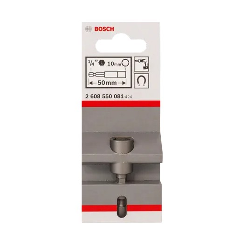 Chave de caixa Extra Hard 10mm 50mm BOSCH 2