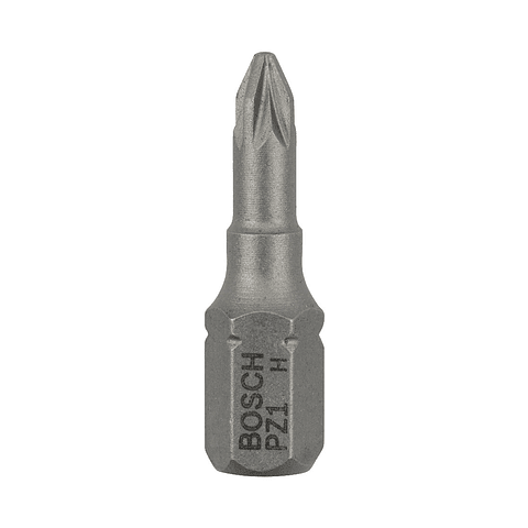 Ponta da aparafusadora Extra Hard PZ1 25mm (25 unids) BOSCH