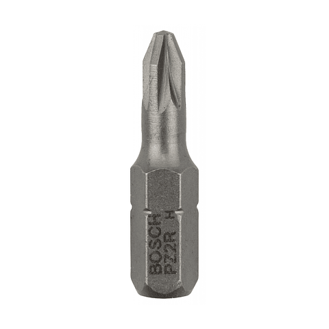 Ponta da aparafusadora Extra Hard PZ2R 25mm (25 unids) BOSCH