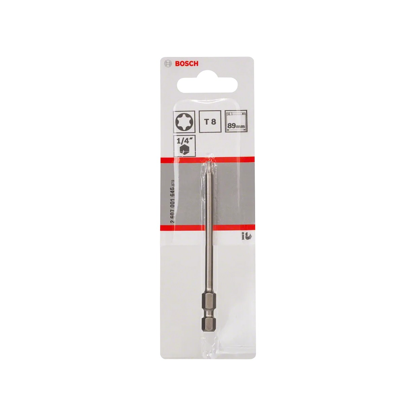 Ponta da aparafusadora Extra Hard T8 89mm (1 unid) BOSCH 2