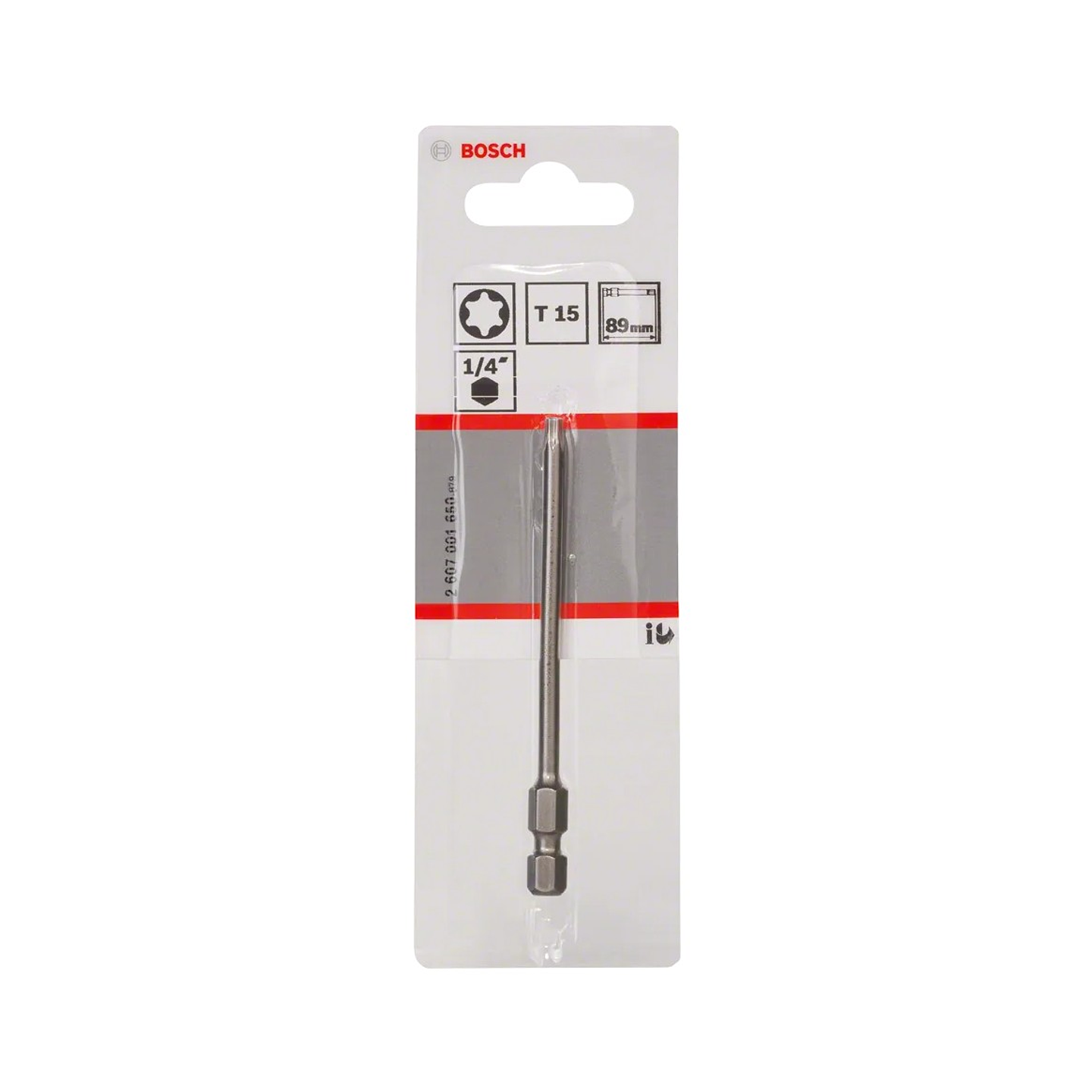 Ponta da aparafusadora Extra Hard T15 89mm (1 unid) BOSCH 2
