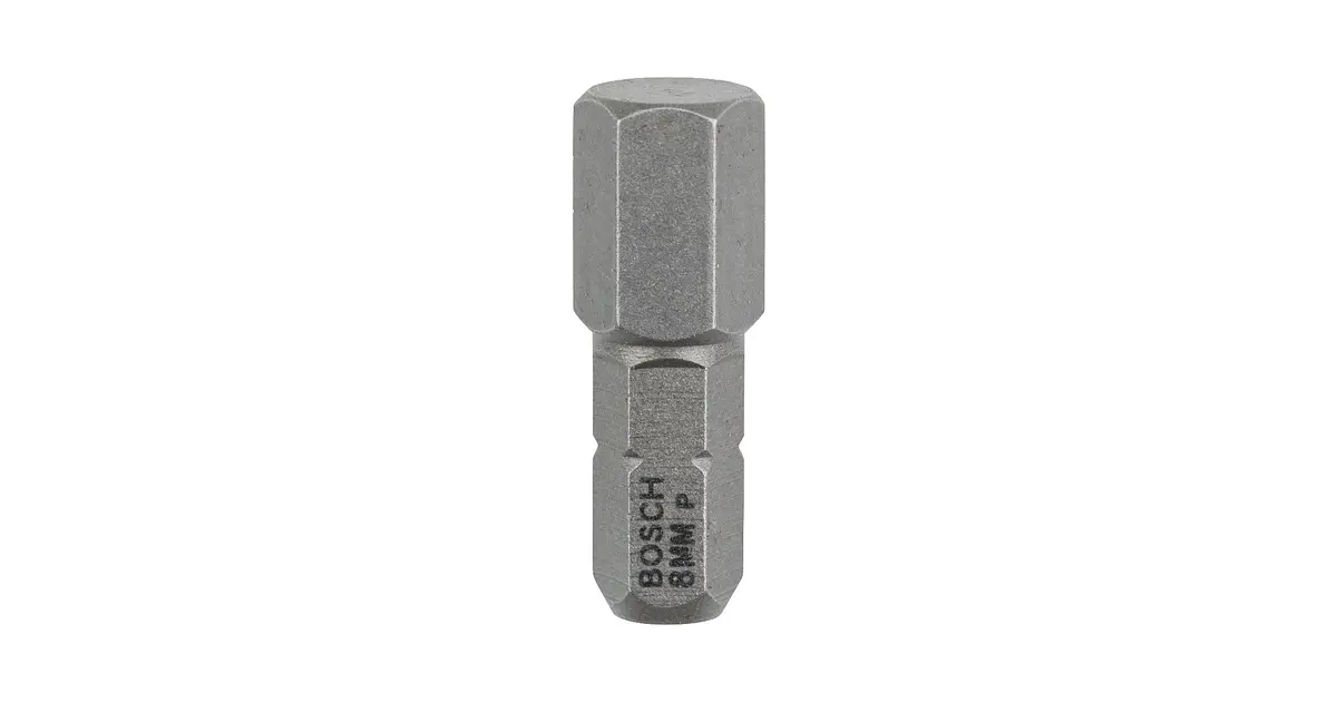 Ponta da aparafusadora Extra Hard HEX8 25mm (3 unids) BOSCH