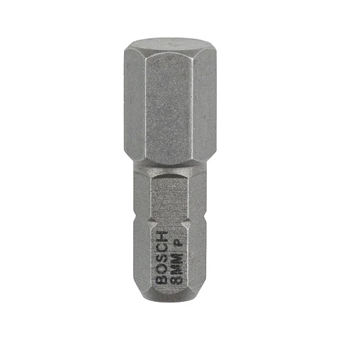 Ponta da aparafusadora Extra Hard HEX8 25mm (3 unids) BOSCH
