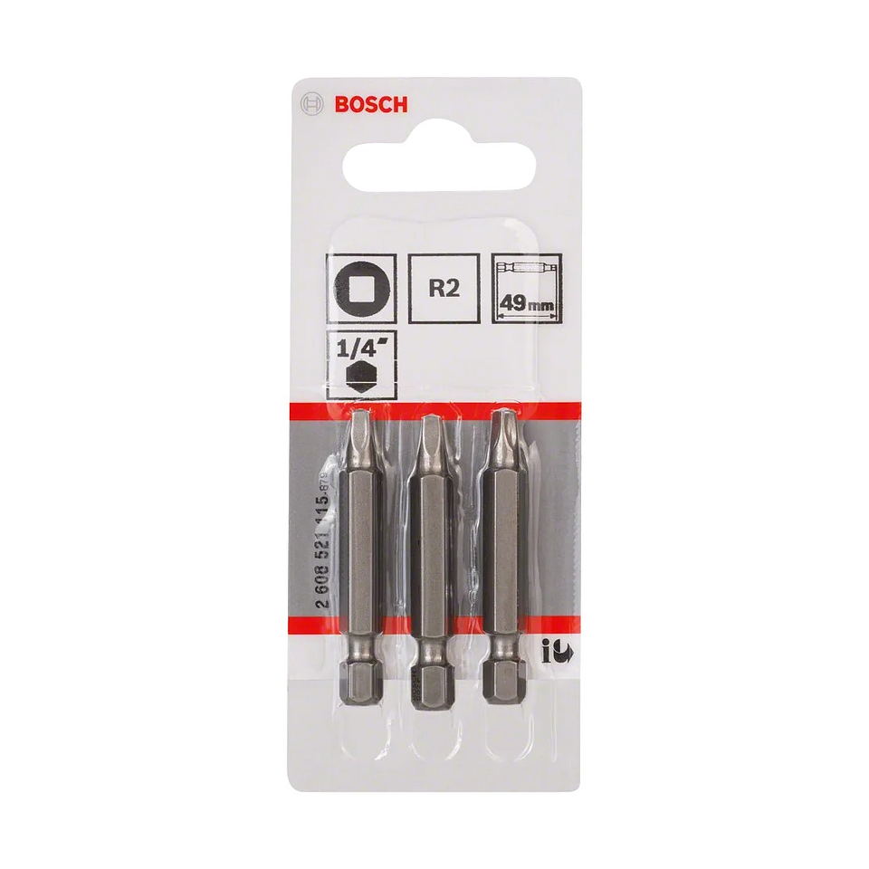 Ponta da aparafusadora Extra Hard R2 49mm (3 unids) BOSCH 2