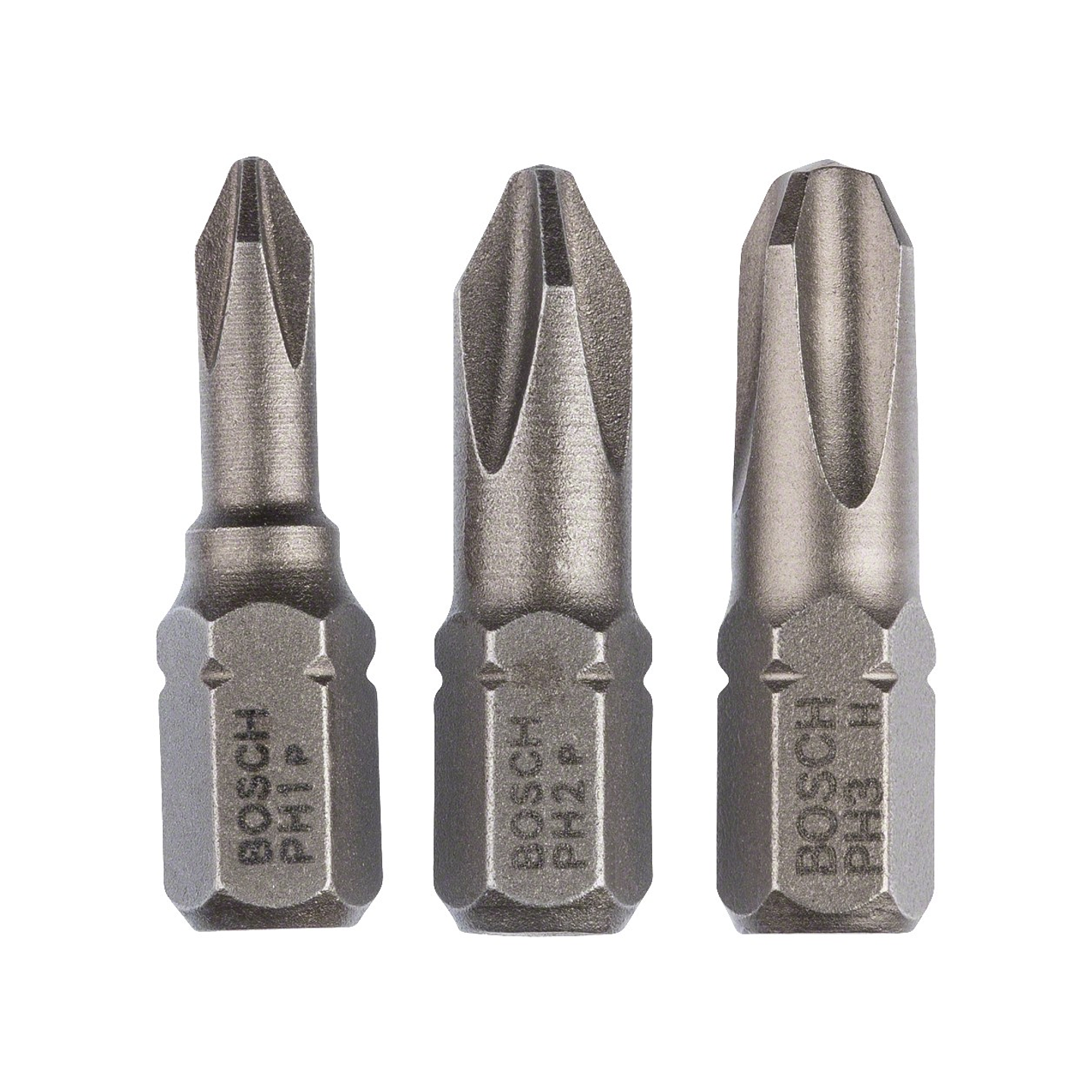 Embalagem de pontas da aparafusadora Extra Hard, 3 peças 25 mm BOSCH  1