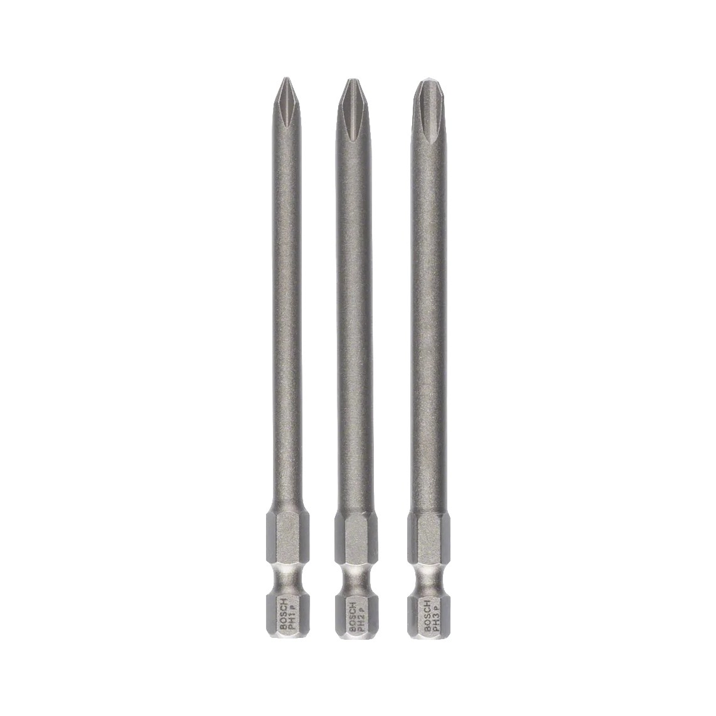 Embalagem de pontas da aparafusadora Extra Hard, 3 peças 89mm BOSCH 1