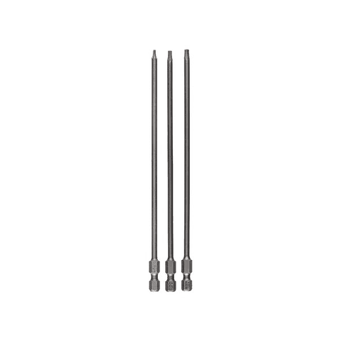 Séries mistas de pontas de aparafusadora Extra Hard T8, T10, T15 152mm (3 unids) BOSCH