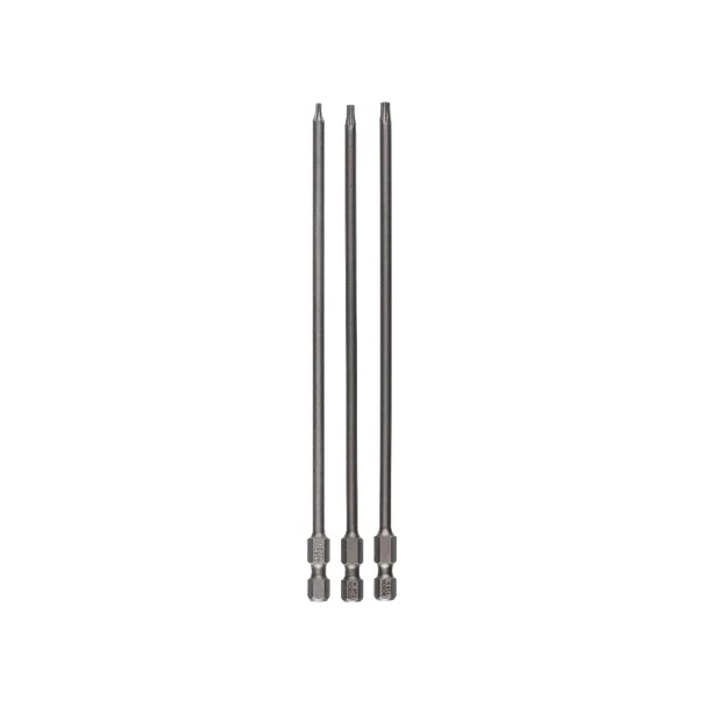 Séries mistas de pontas de aparafusadora Extra Hard T8, T10, T15 152mm (3 unids) BOSCH 1