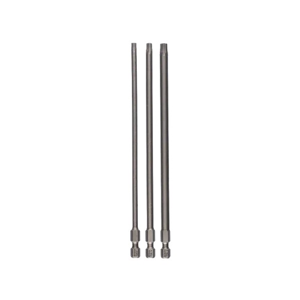 Séries mistas de pontas de aparafusadora Extra Hard T20, T25, T30 152mm (3 unids) BOSCH 1
