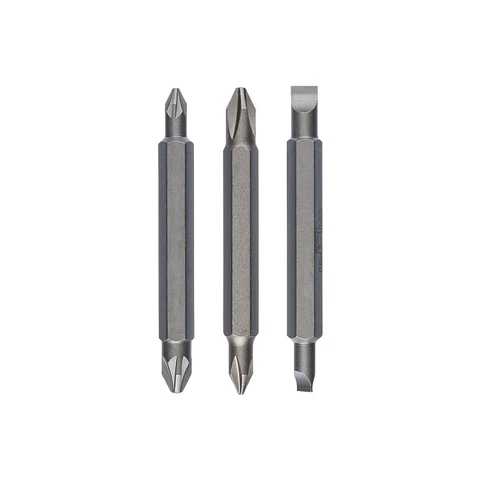 Conjunto de 3 pontas de aparafusar duplas (1 unid) 60mm BOSCH