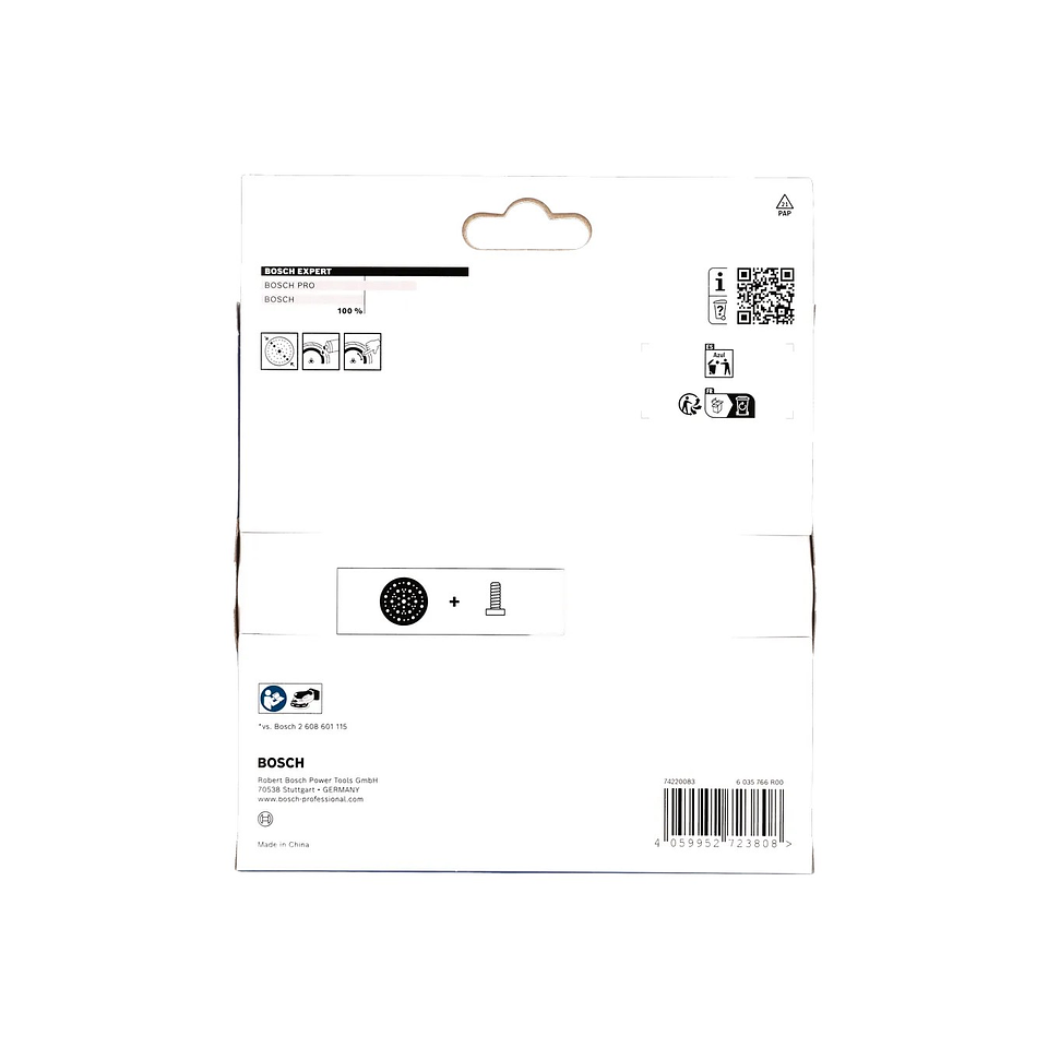 Prato de lixa EXPERT Multihole Macio Ø150mm BOSCH 3