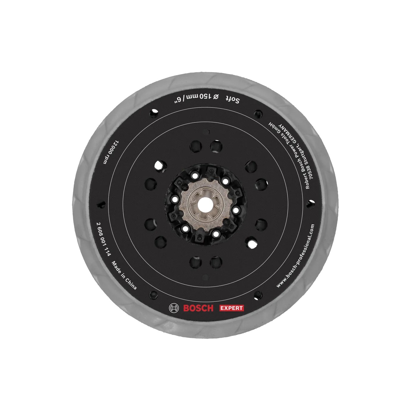 Prato de lixa EXPERT Multihole Macio Ø150mm GEX 18V-150-3 BOSCH