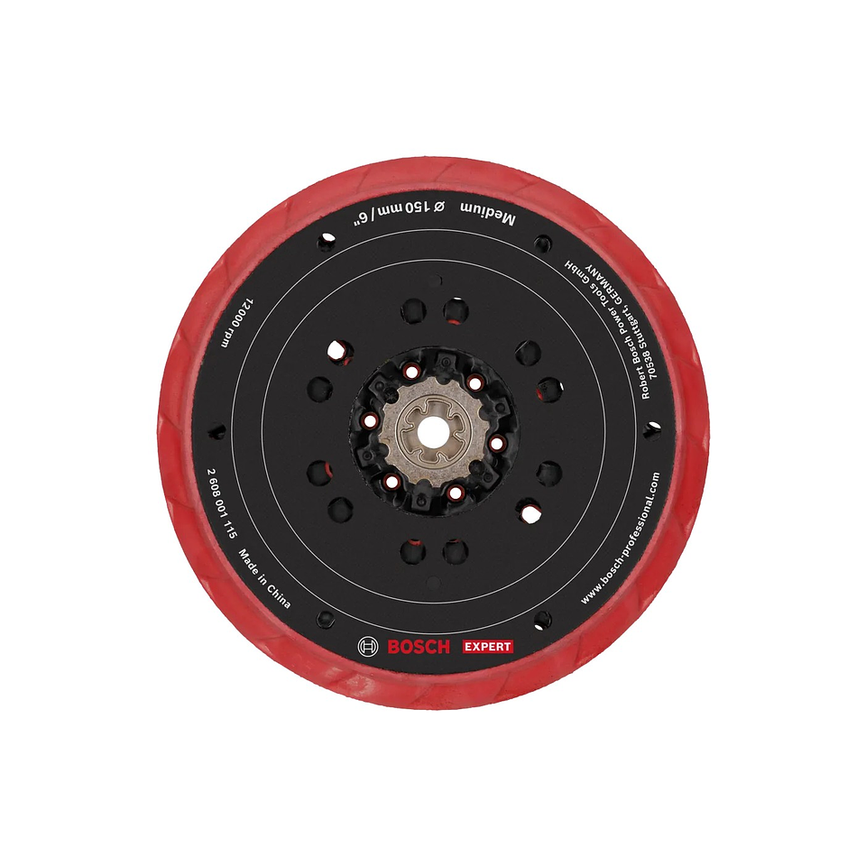 Prato de lixa EXPERT Multihole Médio Ø150mm BOSCH 1