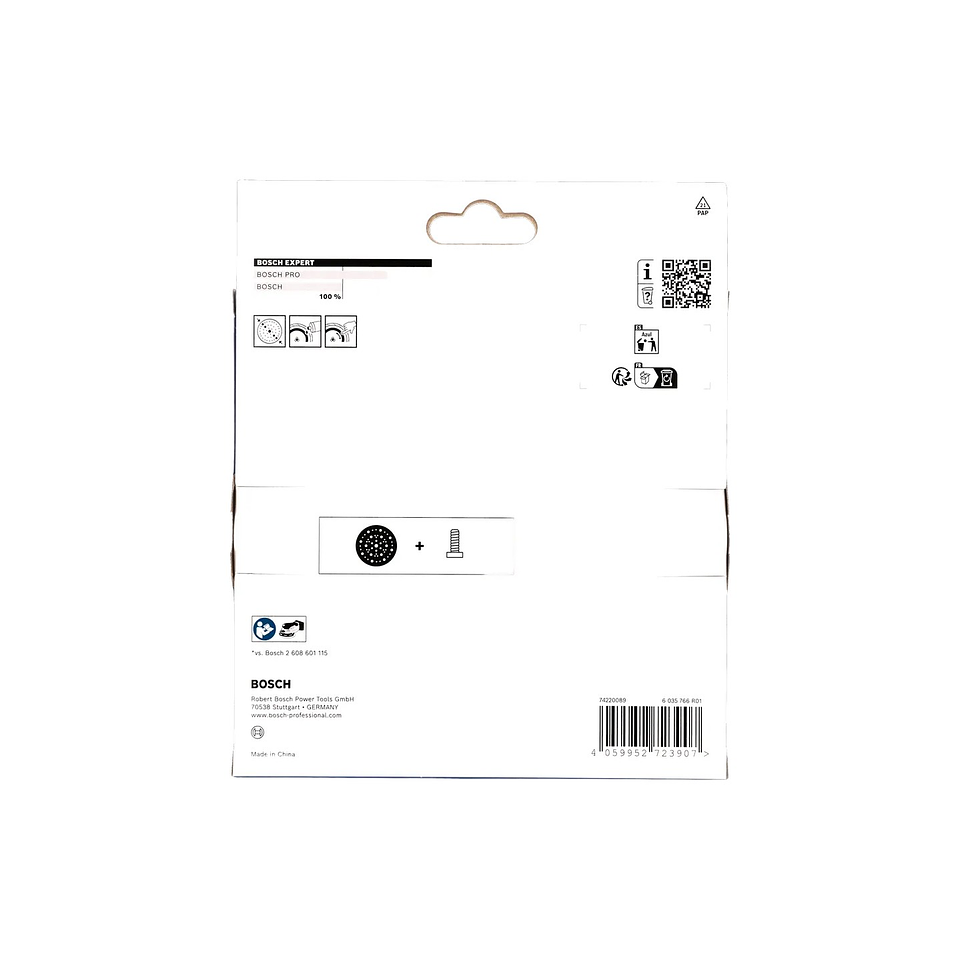 Prato de lixa EXPERT Multihole Duro Ø150mm BOSCH 3