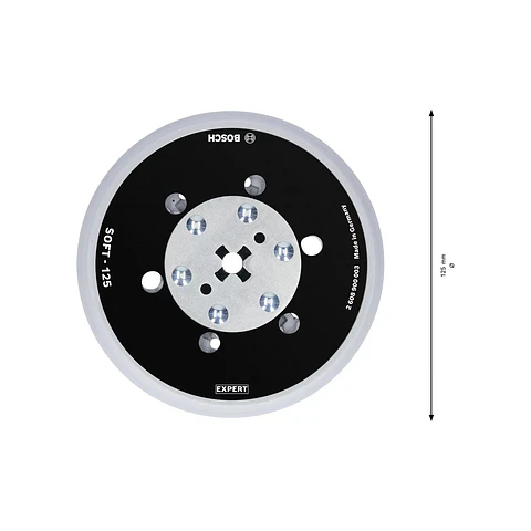 Prato de lixa EXPERT Multihole Universal Ø125mm macio BOSCH