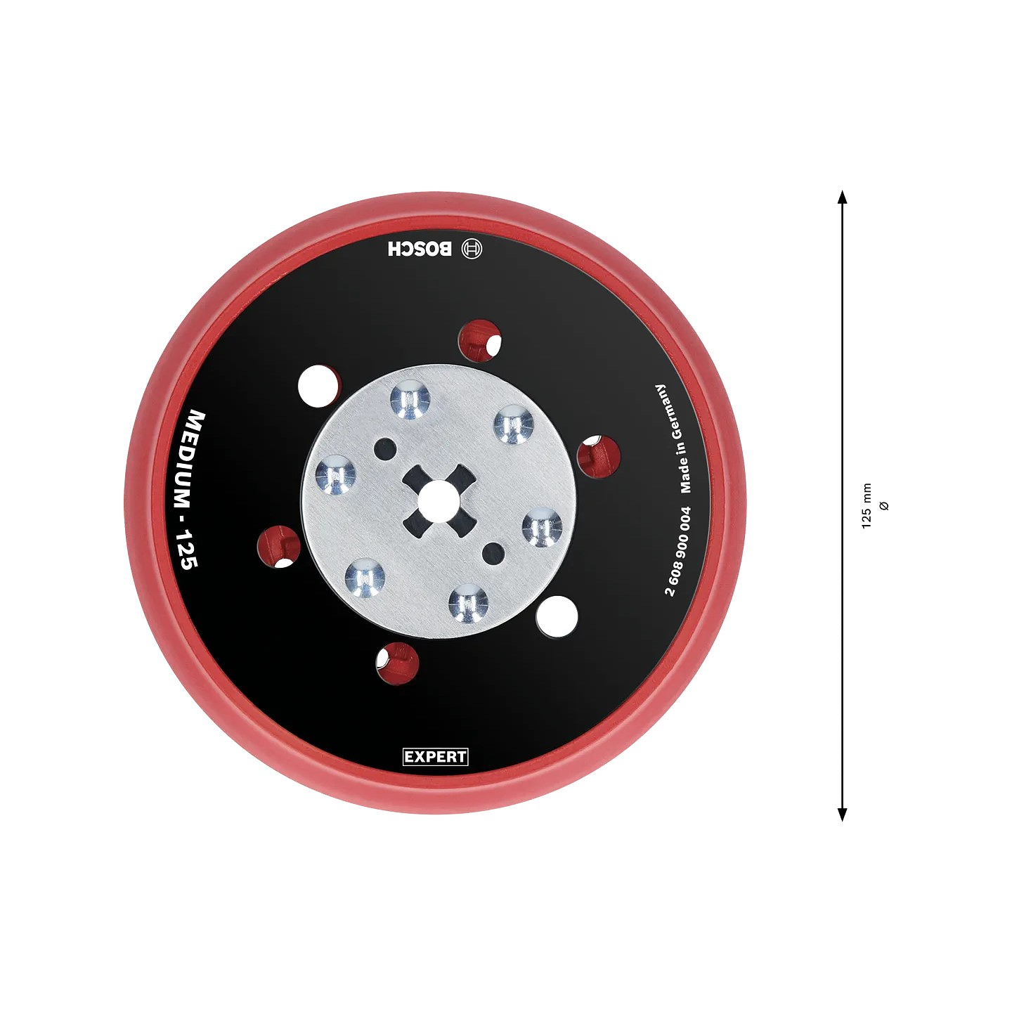 Prato de lixa EXPERT Multihole Universal Ø125mm médio BOSCH 3