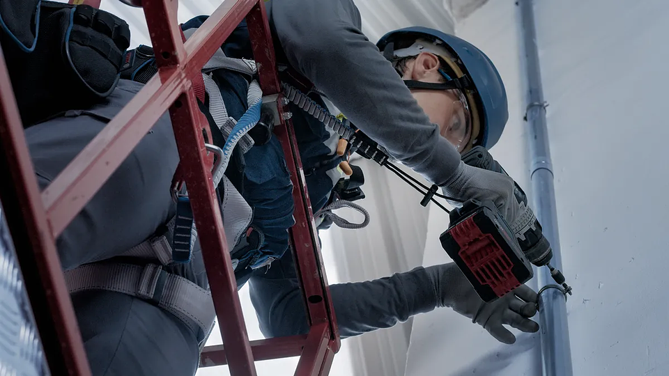 Cordão PRO pesado, 16 kg, 1 mosquetão e 1 aro plano BOSCH 6