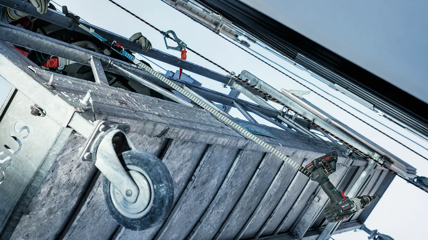 Cordão PRO pesado, 16 kg, 1 mosquetão e 1 aro plano BOSCH 13