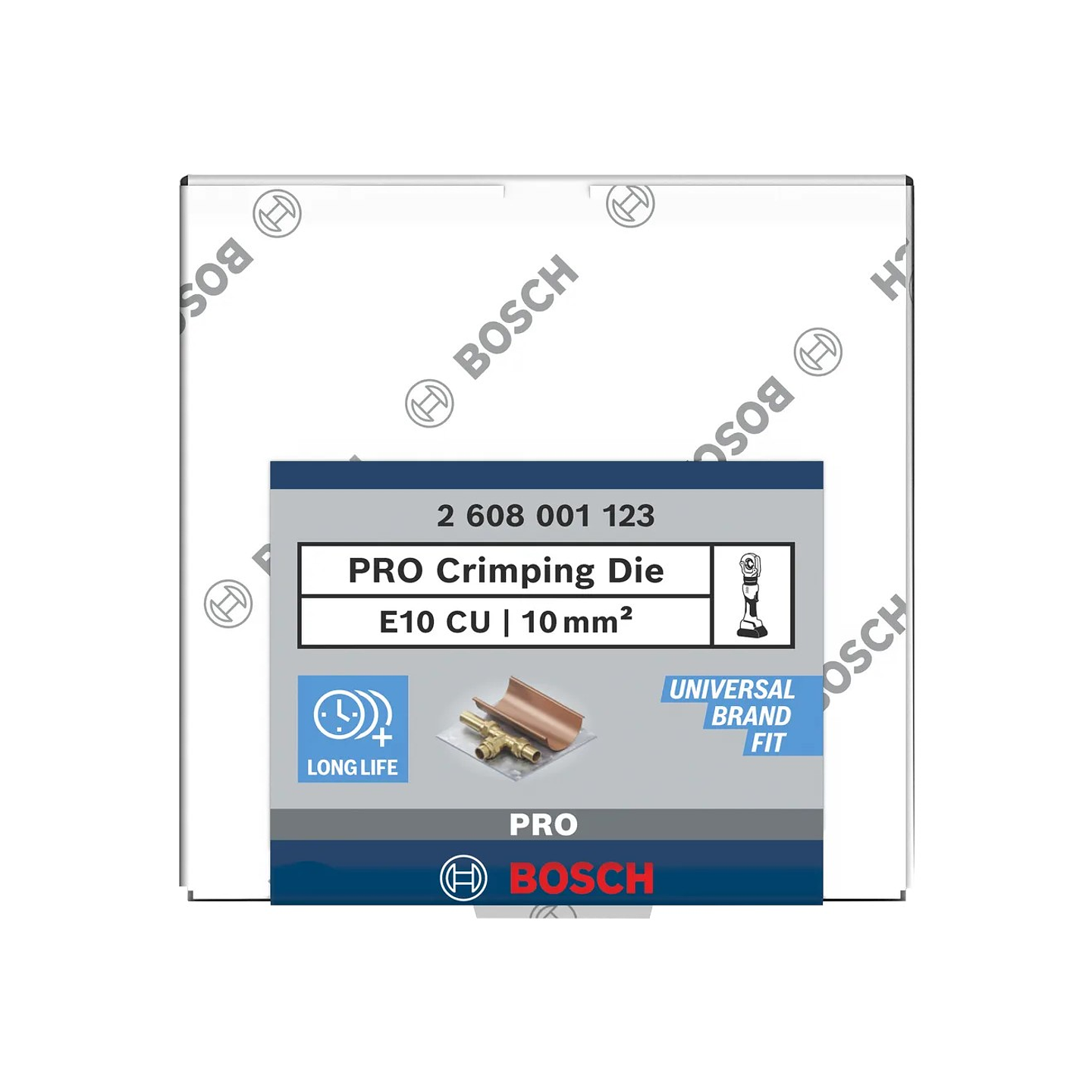 Matriz de engaste PRO, E10 CU, 10 mm², cobre BOSCH 2
