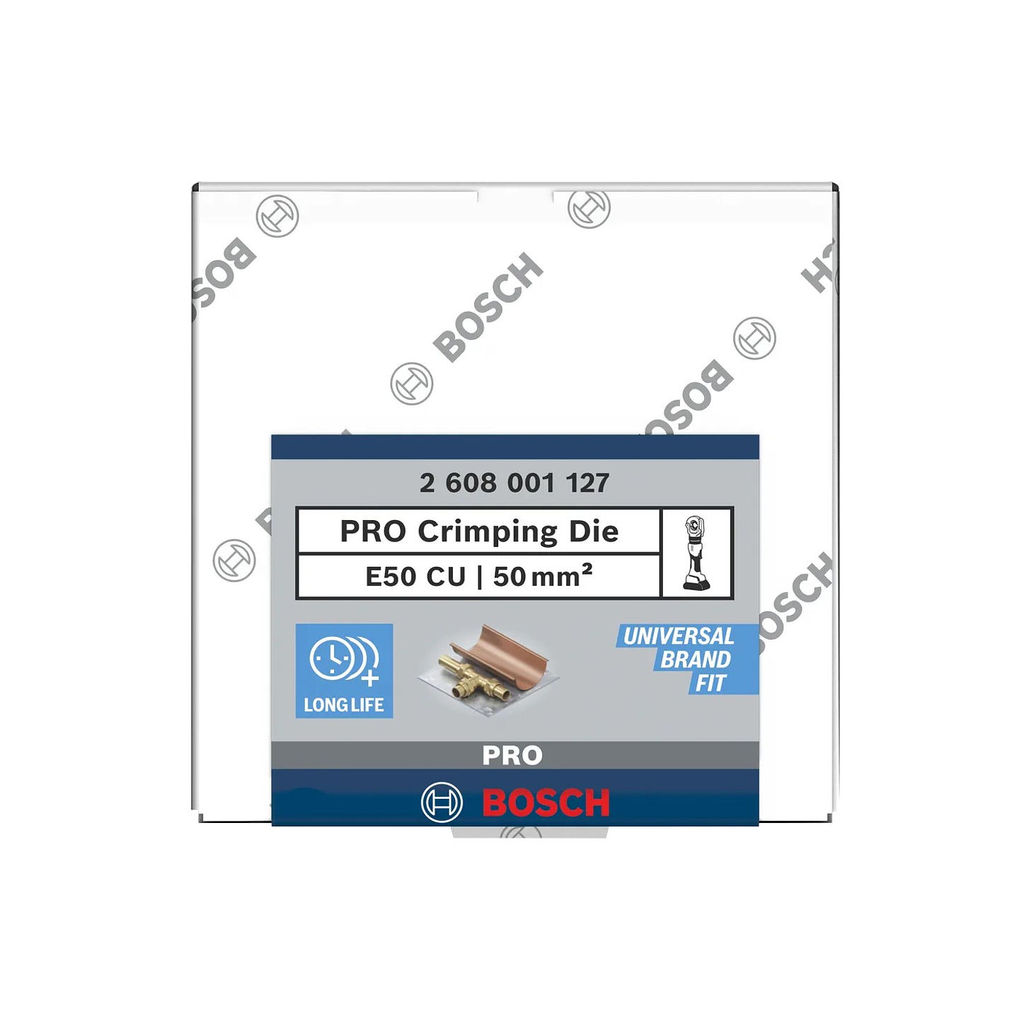 Matriz de engaste PRO, E50 CU, 50 mm², cobre BOSCH 3