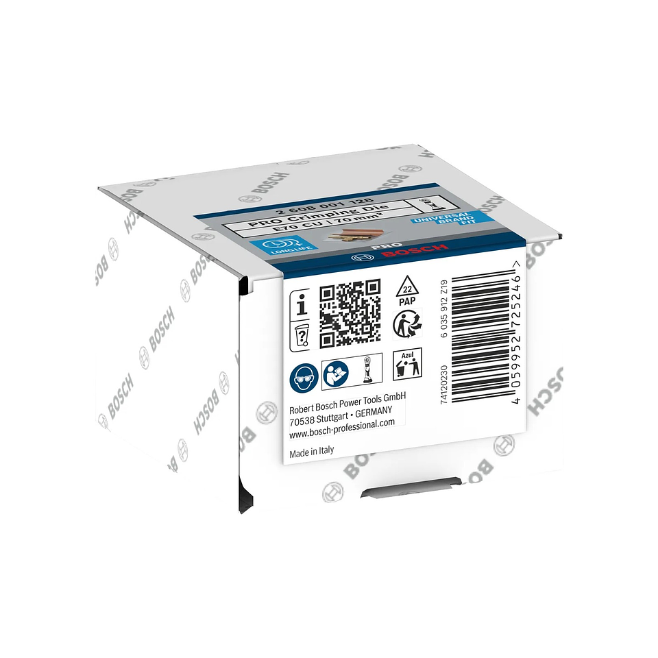 Matriz de engaste PRO, E70 CU, 70 mm², cobre BOSCH 2