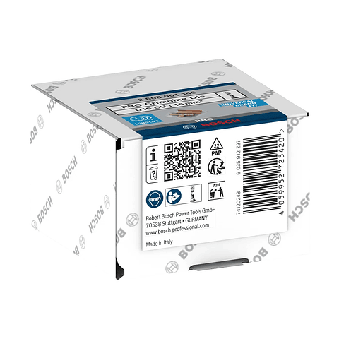 Matriz de engaste PRO, U16 CU, 16 mm², cobre BOSCH