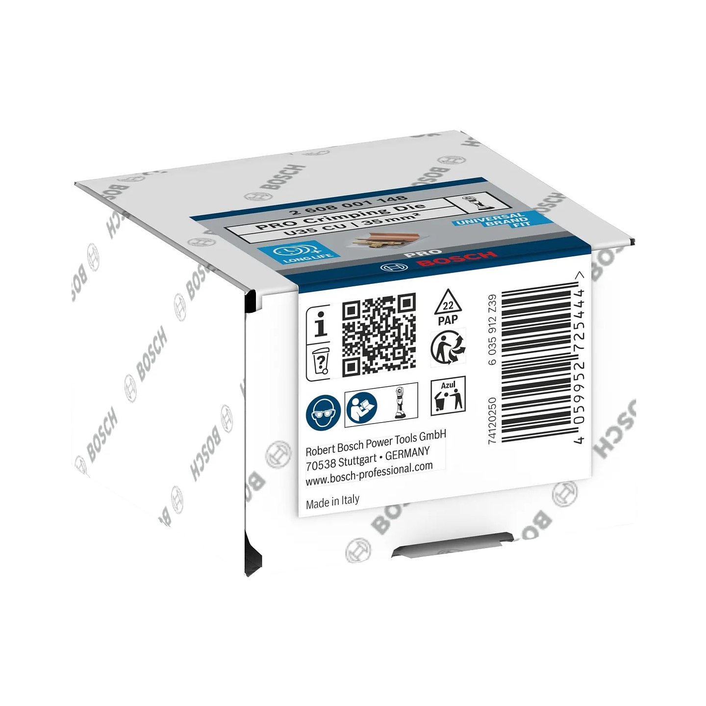 Matriz de engaste PRO, U35 CU, 35 mm², cobre BOSCH 2