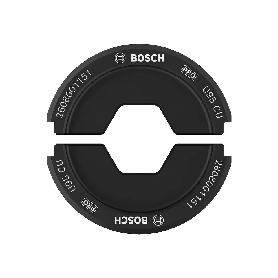 Matriz de engaste PRO, U95 CU, 95 mm², cobre BOSCH 1