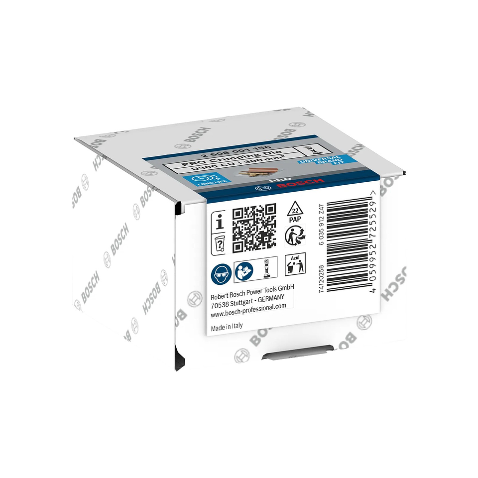 Matriz de engaste PRO, U300 CU, 300 mm², cobre BOSCH 3