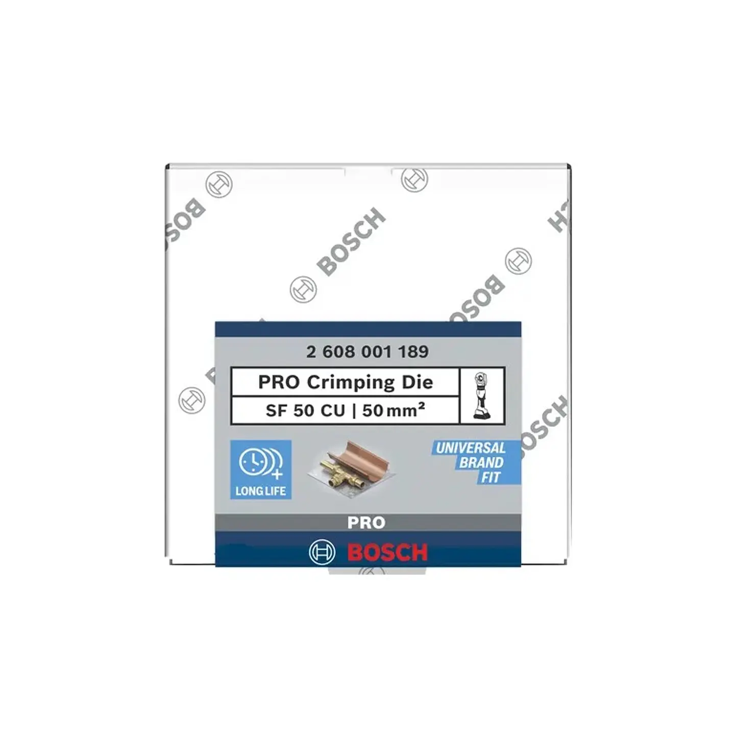 Matriz de engaste PRO, SF50 CU, 50 mm², cobre BOSCH 3