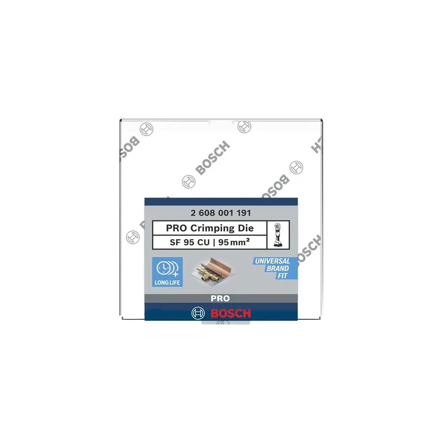 Matriz de engaste PRO, SF95 CU, 95 mm², cobre BOSCH 2