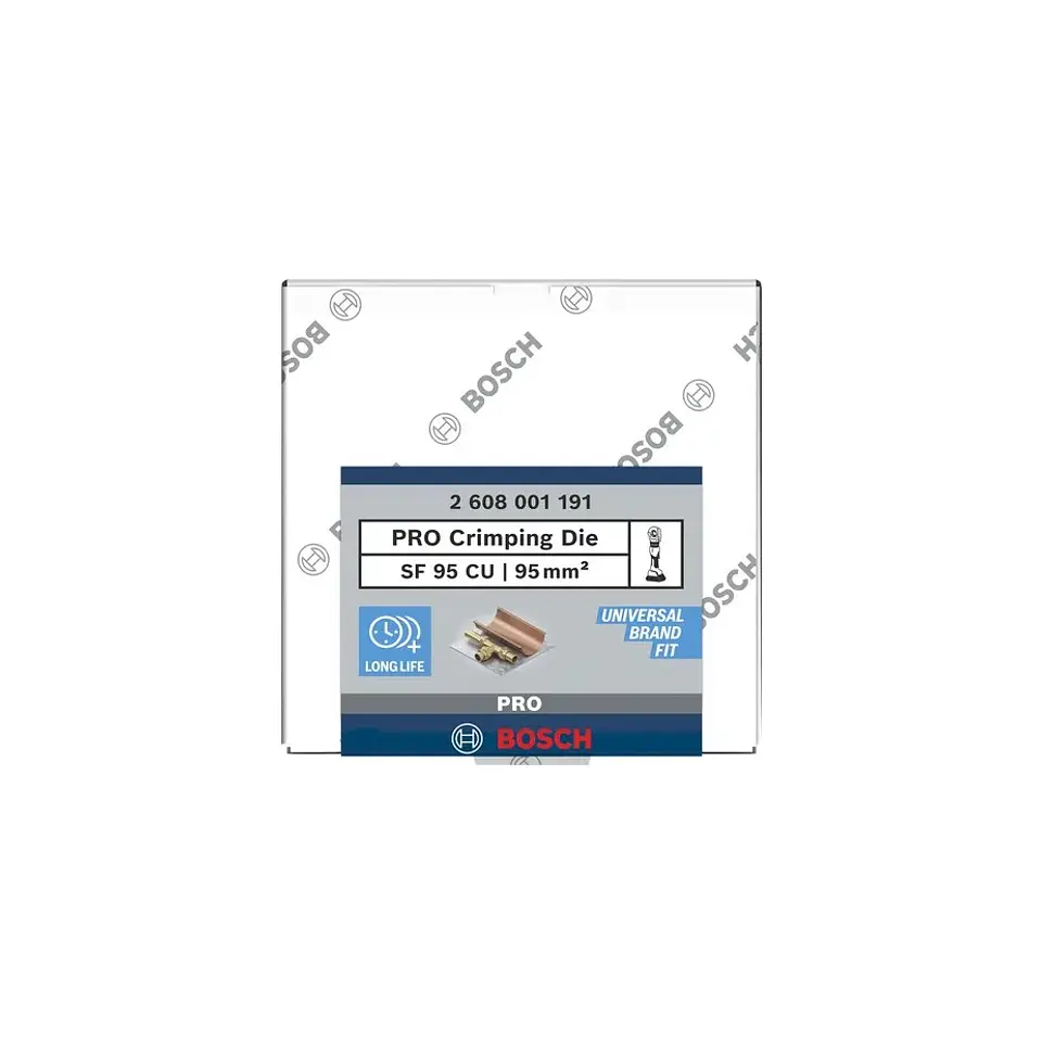 Matriz de engaste PRO, SF95 CU, 95 mm², cobre BOSCH 2