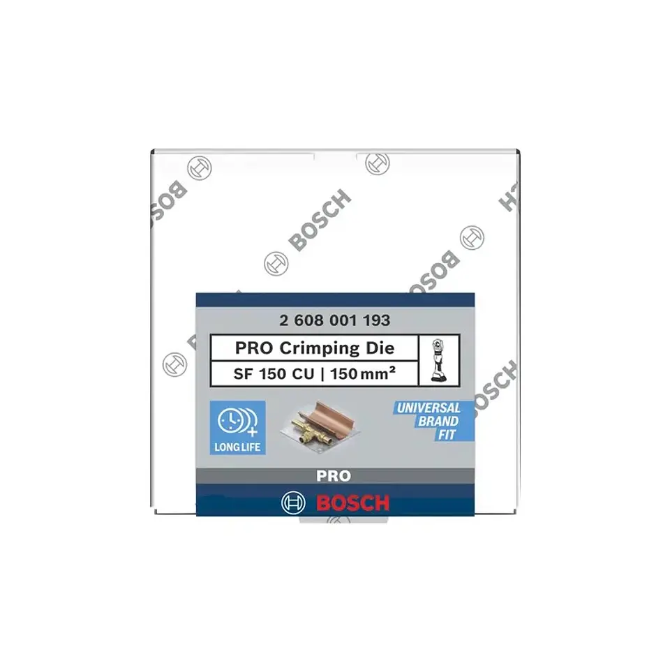 Matriz de engaste PRO, SF150 CU, 150 mm², cobre BOSCH 3