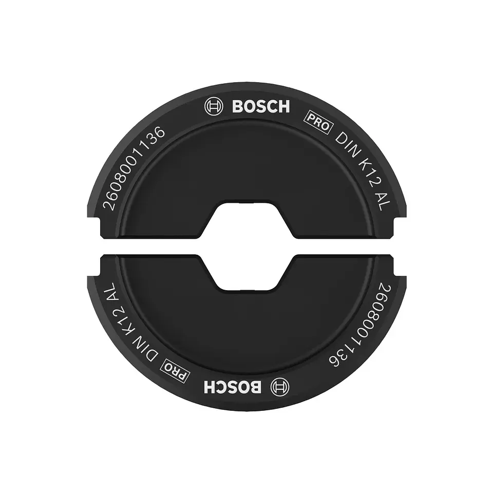 Matriz de engaste PRO, DIN K12 AL, 16/25 mm², alumínio BOSCH 1