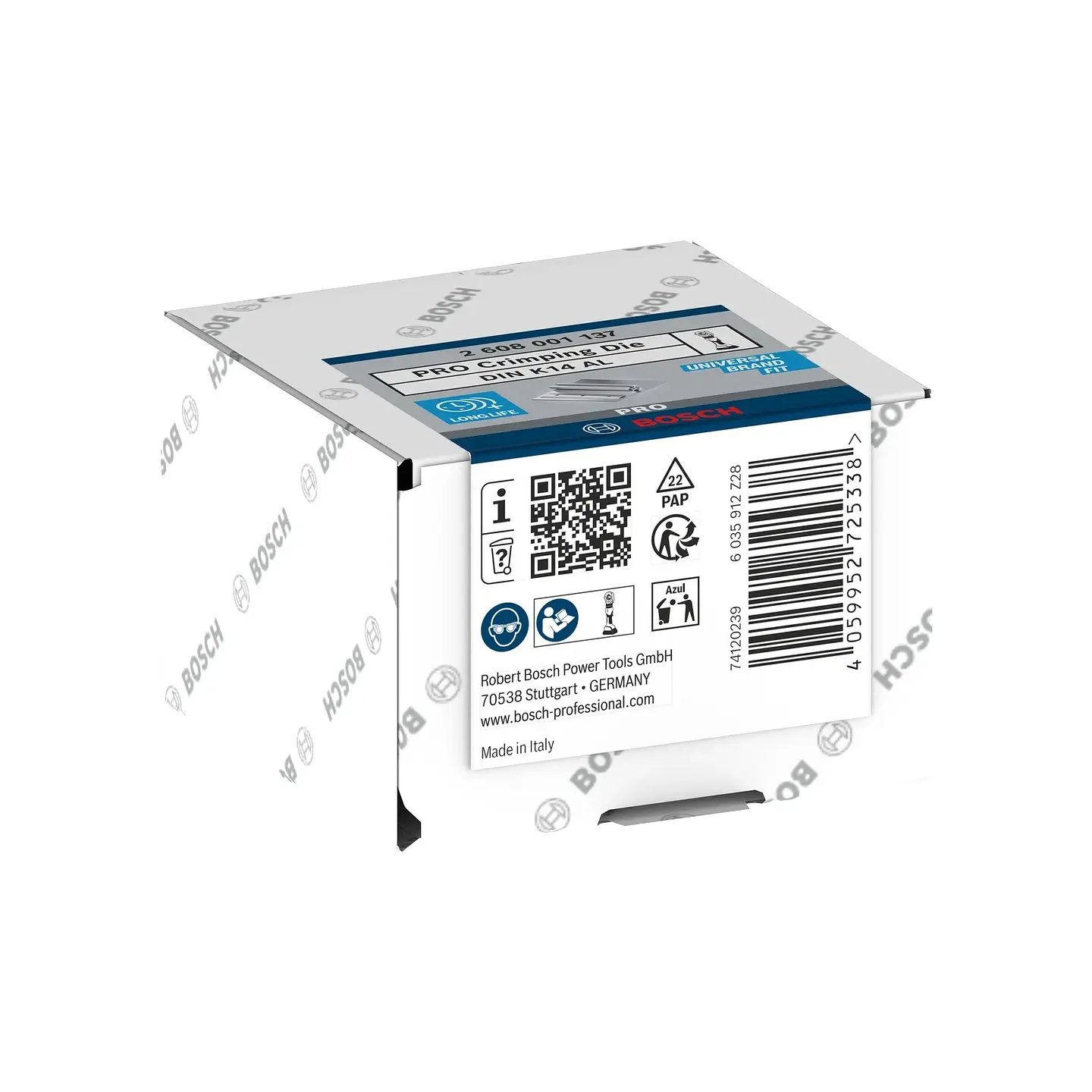 Matriz de engaste PRO, DIN K14 AL, 35 mm², alumínio BOSCH 2