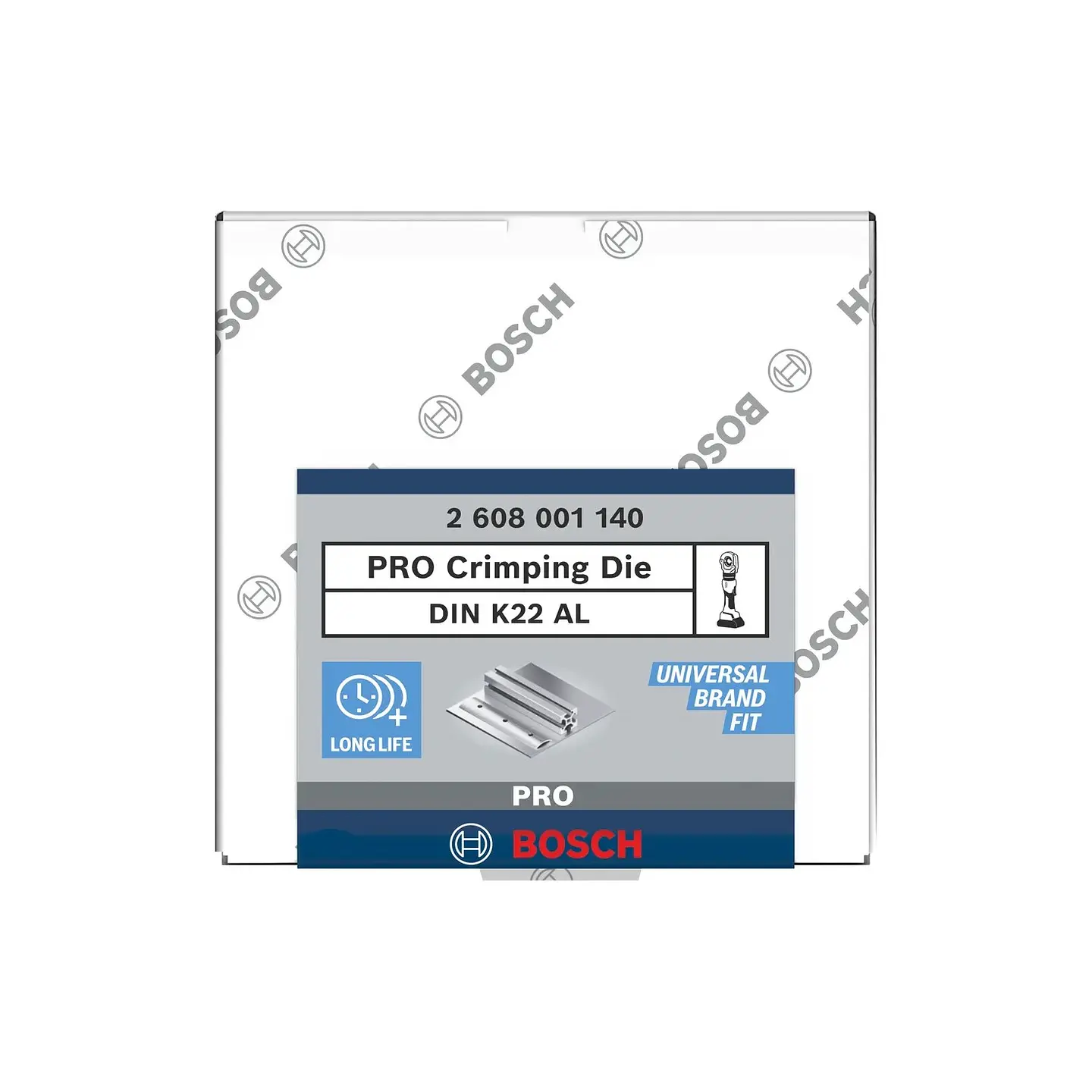 Matriz de engaste PRO, DIN K22 AL, 95/120 mm², alumínio BOSCH 3