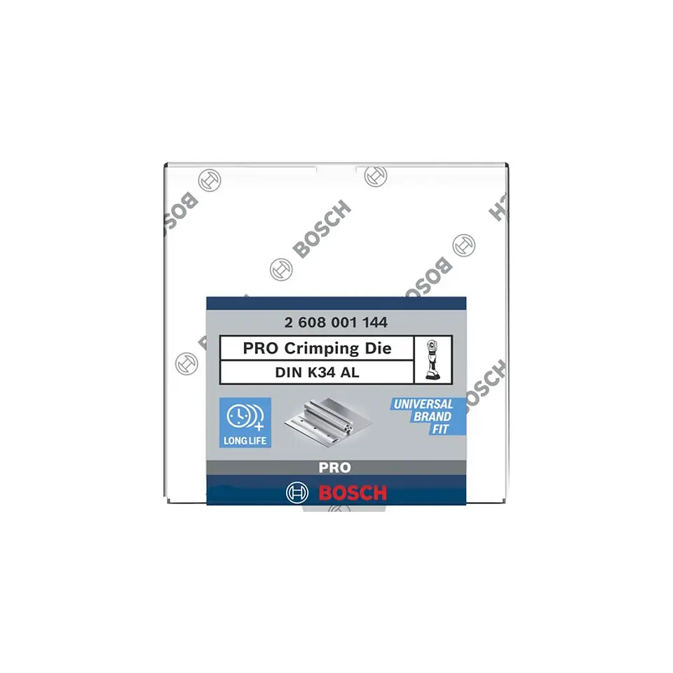 Matriz de engaste PRO, DIN K34 AL, 300 mm², alumínio BOSCH 3