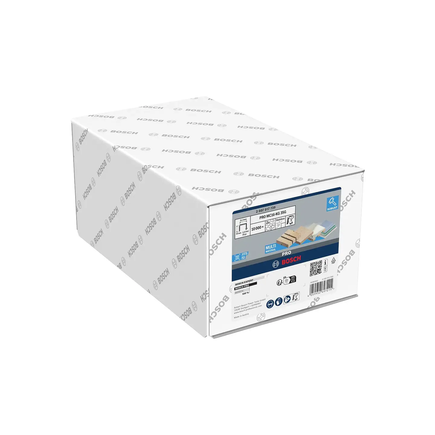 Agrafos de coroa média PRO MC16-KG 35G, 1,6/16 g, 35 mm BOSCH 2