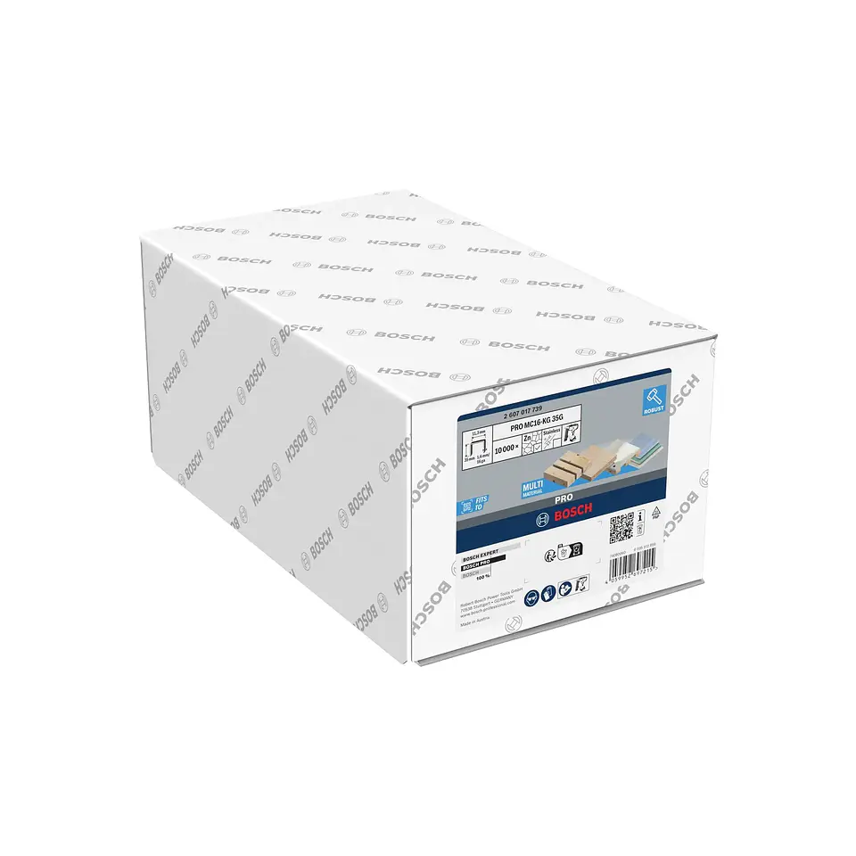 Agrafos de coroa média PRO MC16-KG 35G, 1,6/16 g, 35 mm BOSCH 2