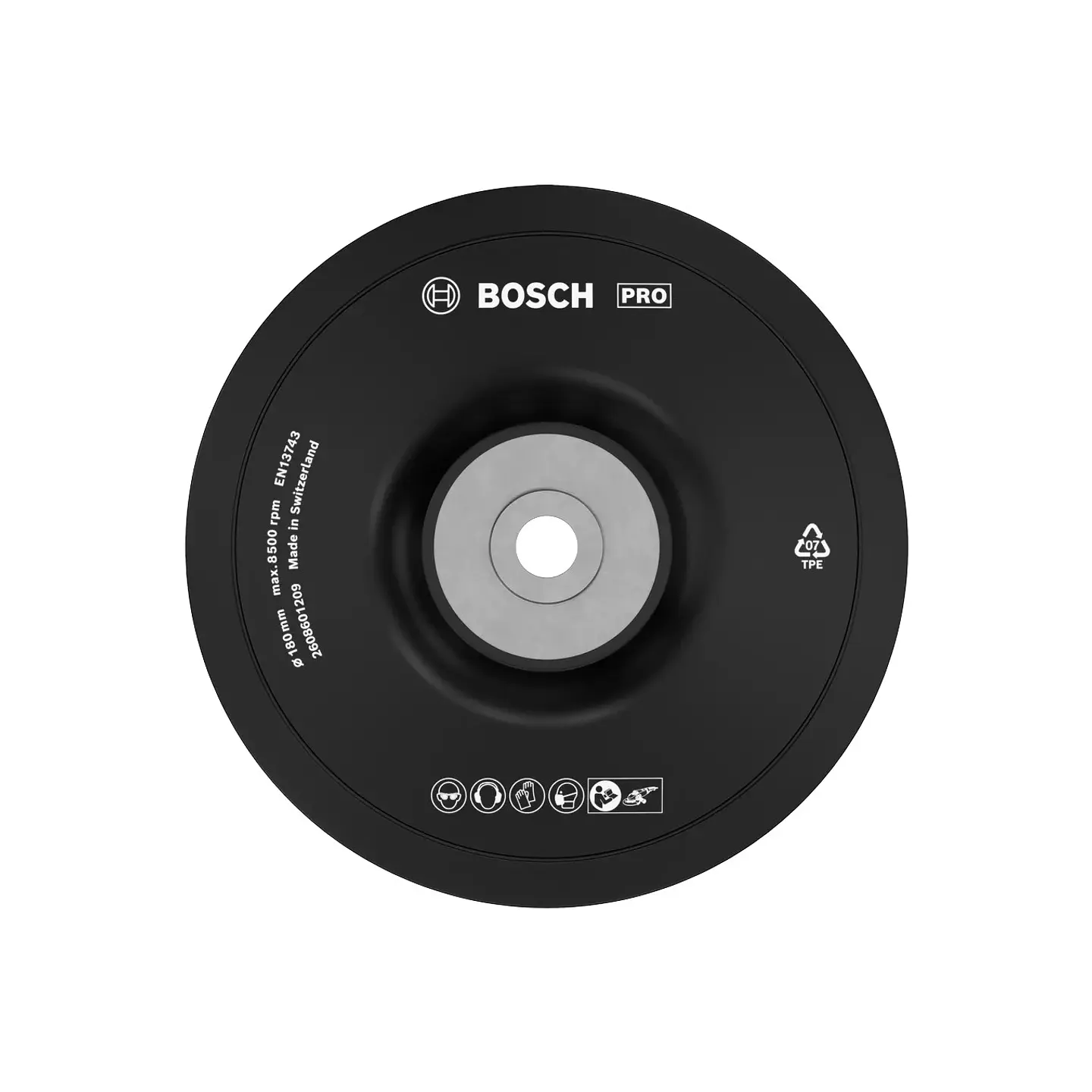 PRO Backing Pad Soft Ø180mm M14 BOSCH 1