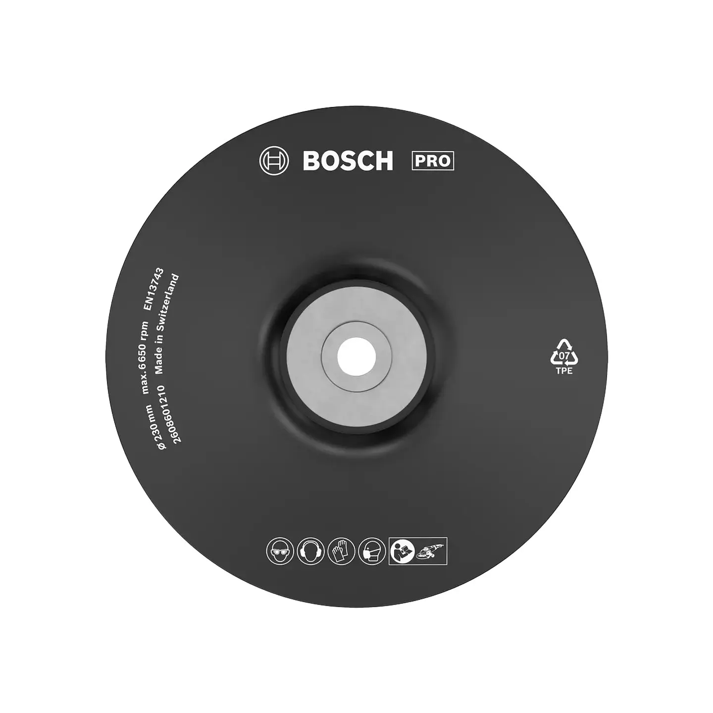 PRO Backing Pad Soft Ø230mm M14 BOSCH 1