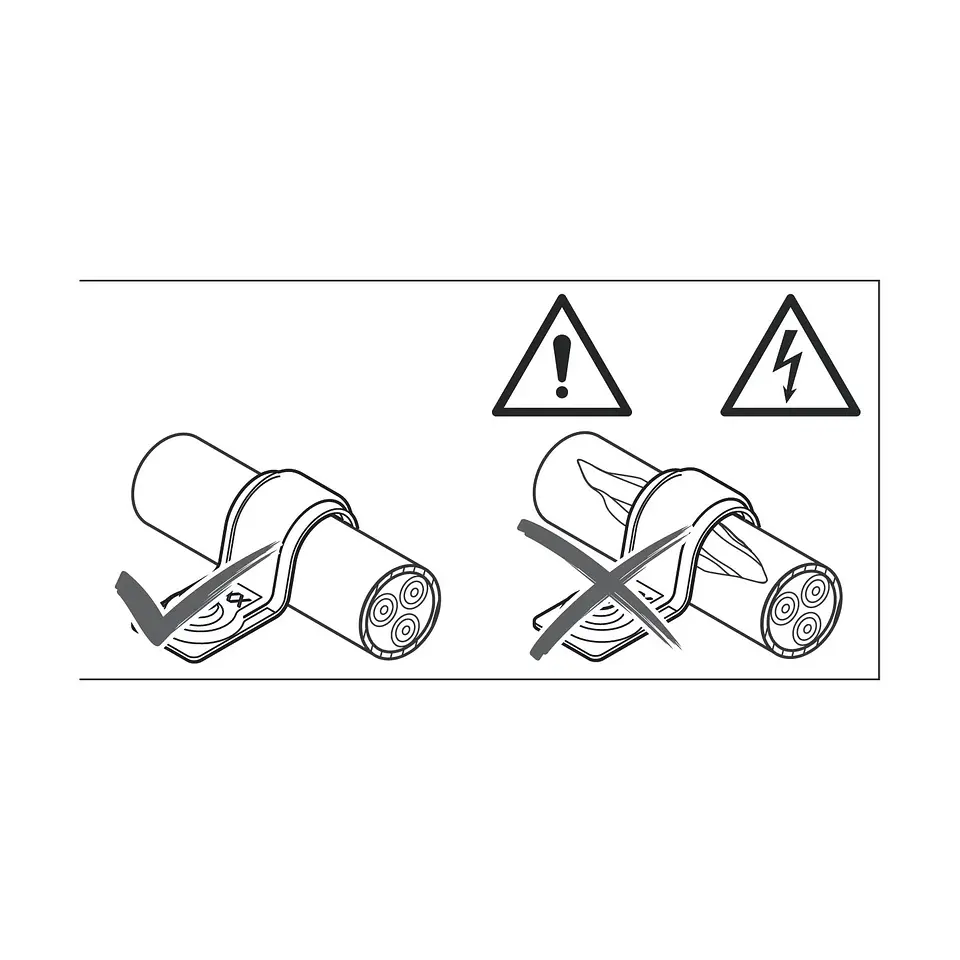 Abraçadeira de cabo único PRO Metal EMS-28 (200 unids) BOSCH 4
