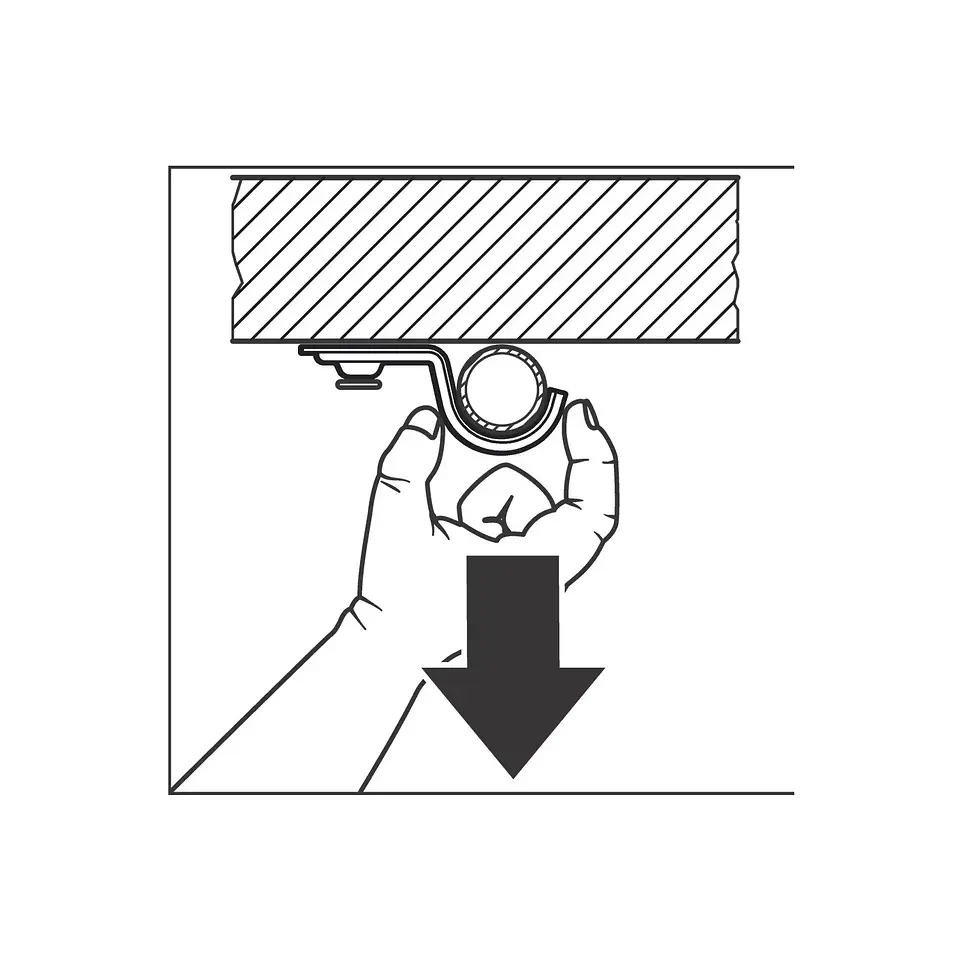 Abraçadeira de cabo único PRO Metal EMS-28 (200 unids) BOSCH 5