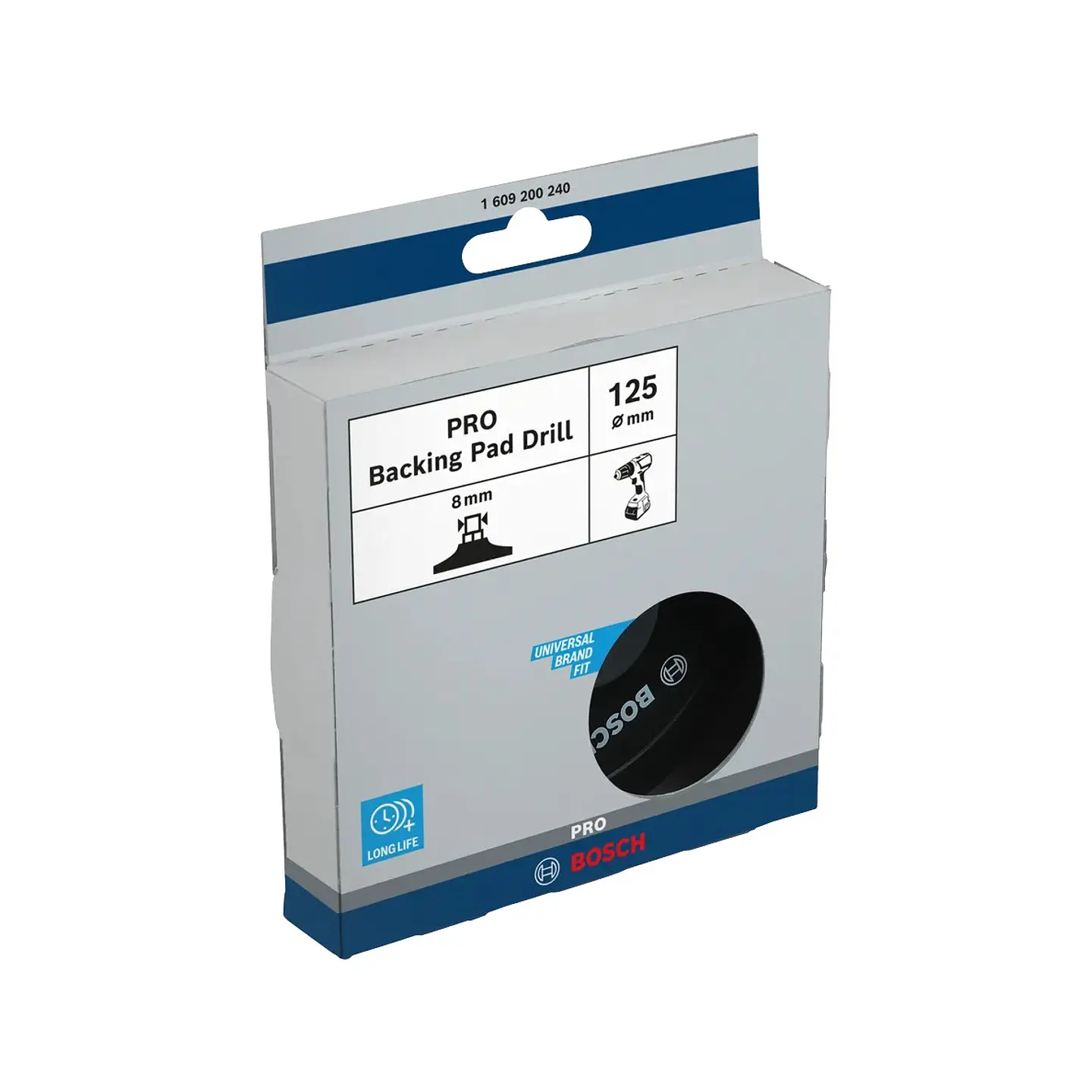 PRO Backing Pad Ø125 x 8 mm BOSCH  3