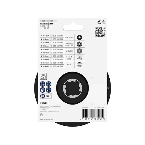 PRO Backing Pad Ø115mm SCM BOSCH 