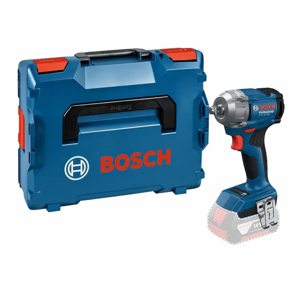 Chave de impacto sem fio PRO GDS 18V-350 + Mala L-BOXX BOSCH   1